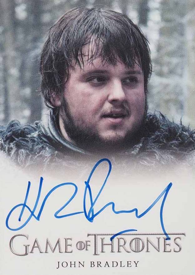 2012 Game of Thrones Season 1-Autograph John Bradley # Non-Sports Card