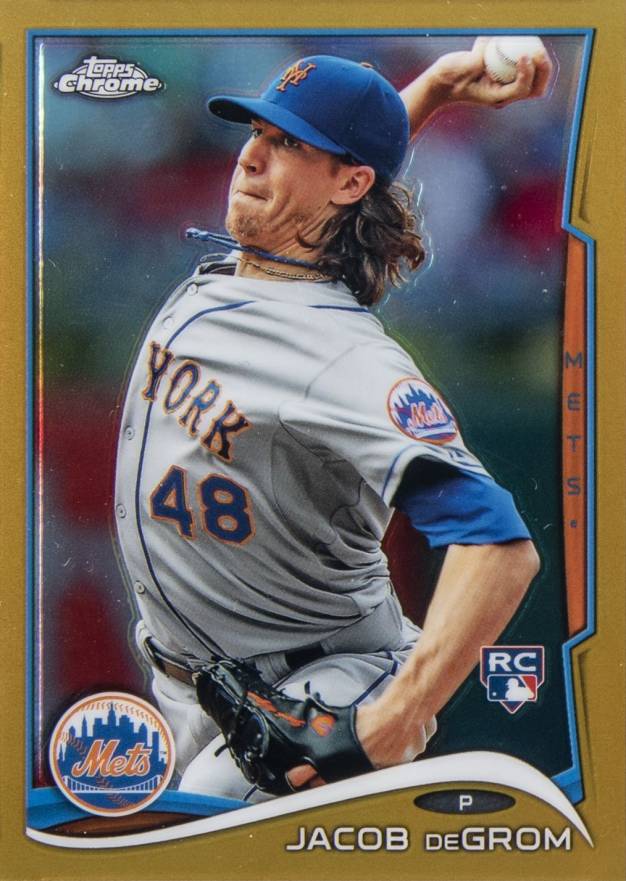 2014 Topps Chrome Update Jacob DeGrom #MB-19 Baseball Card