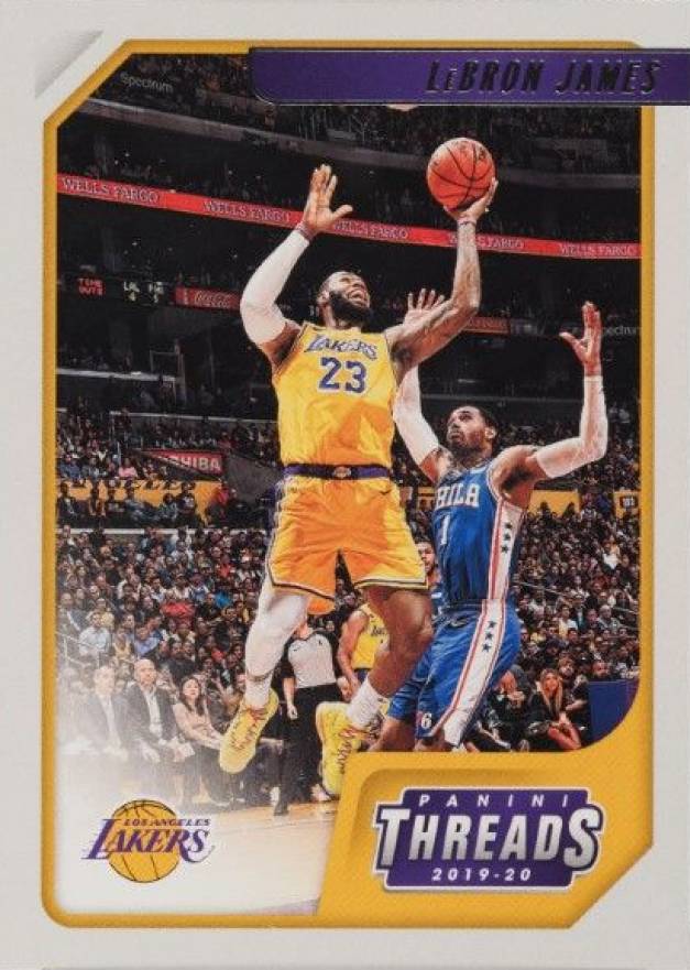 2019 Panini Chronicles LeBron James #86 Basketball Card