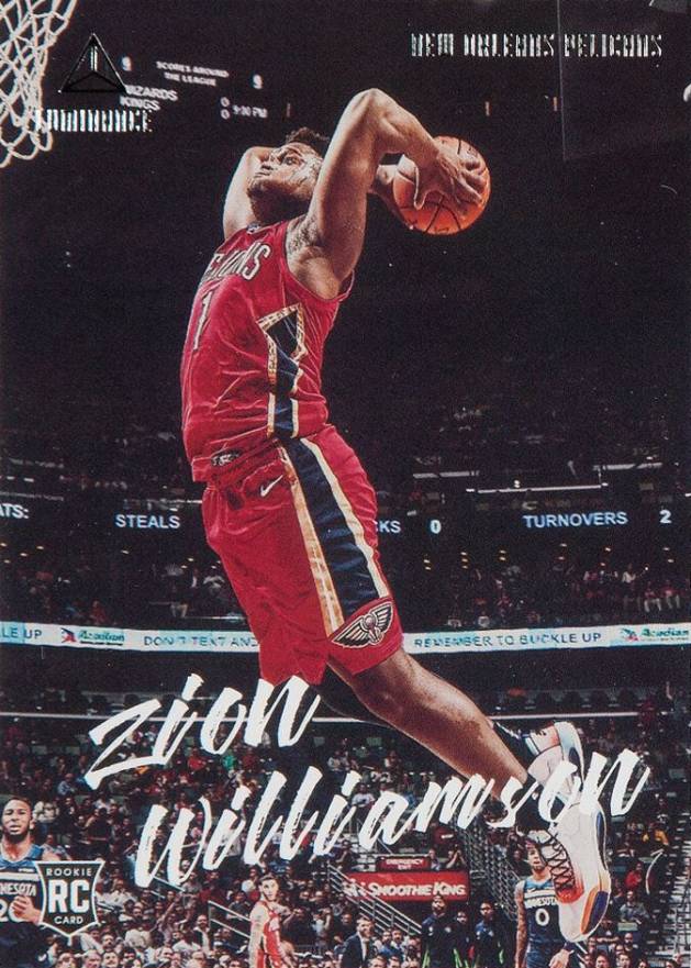 2019 Panini Chronicles Zion Williamson #143 Basketball Card
