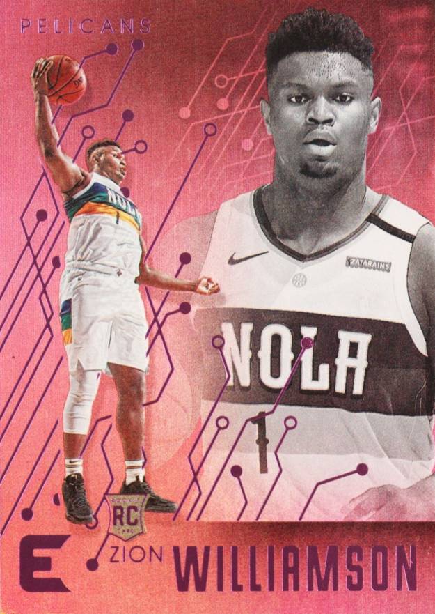 2019 Panini Chronicles Zion Williamson #210 Basketball Card
