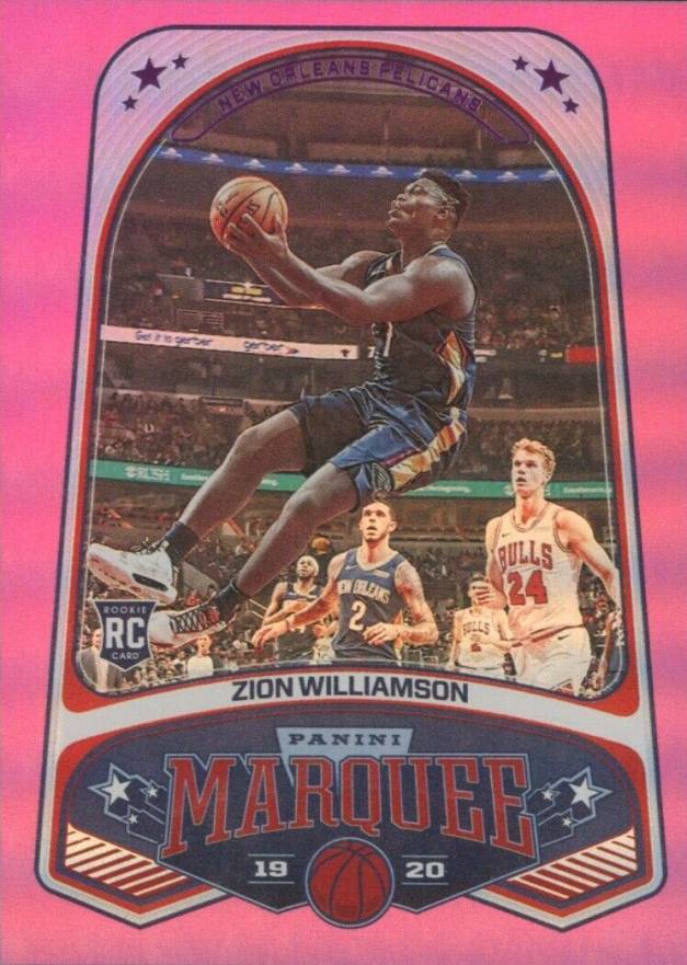 2019 Panini Chronicles Zion Williamson #244 Basketball Card