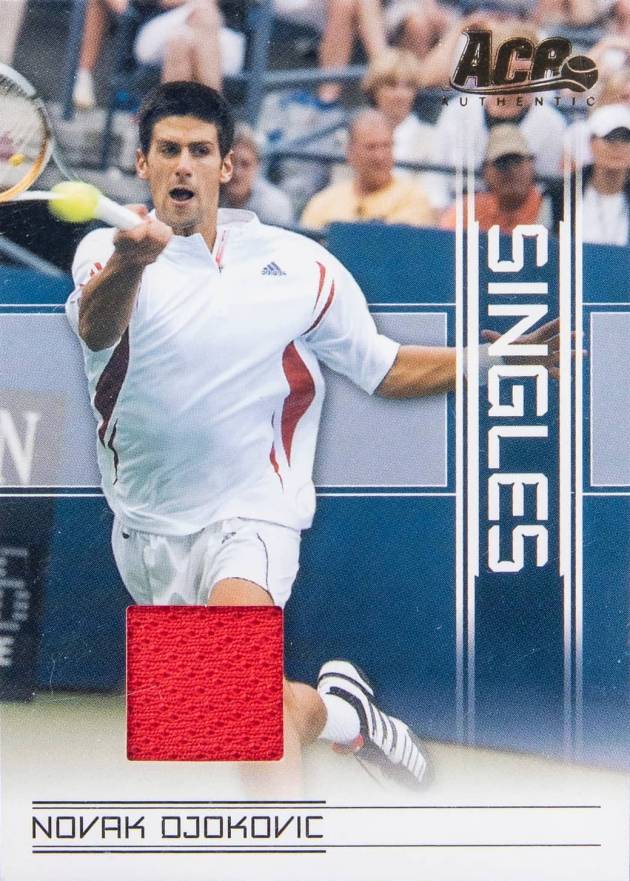 2007 Ace Authentic Straight Sets Singles Novak Djokovic #SI-16 Other Sports Card