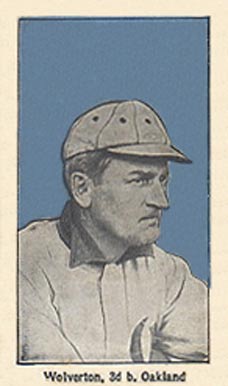 1910 Bishop & Co. P.C.L. Wolverton, 3rd B. Oakland # Baseball Card