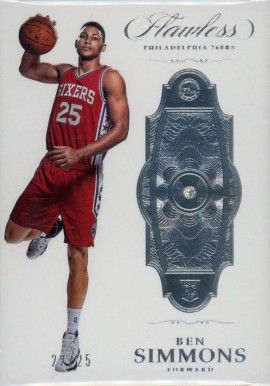 2016 Panini Flawless  Ben Simmons #6 Basketball Card