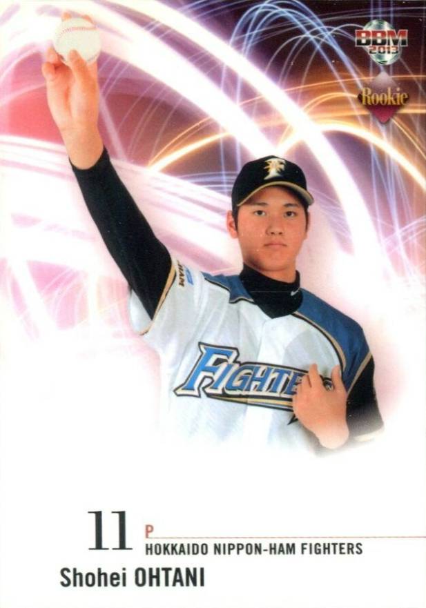 2013 BBM Rookie Edition Shohei Ohtani #42 Baseball Card