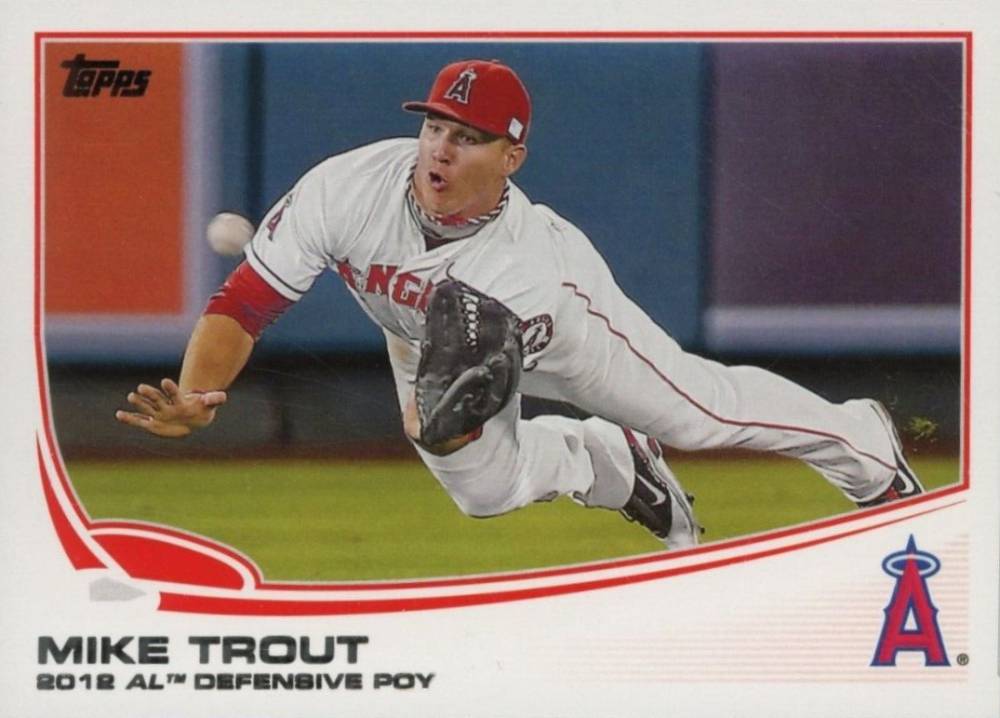 2013 Topps Mike Trout #536 Baseball Card