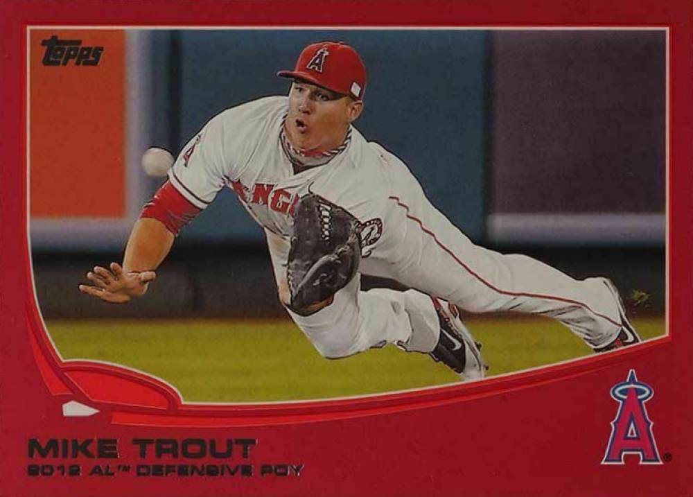 2013 Topps Mike Trout #536 Baseball Card