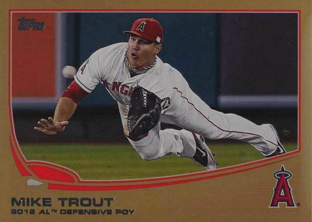 2013 Topps Mike Trout #536 Baseball Card