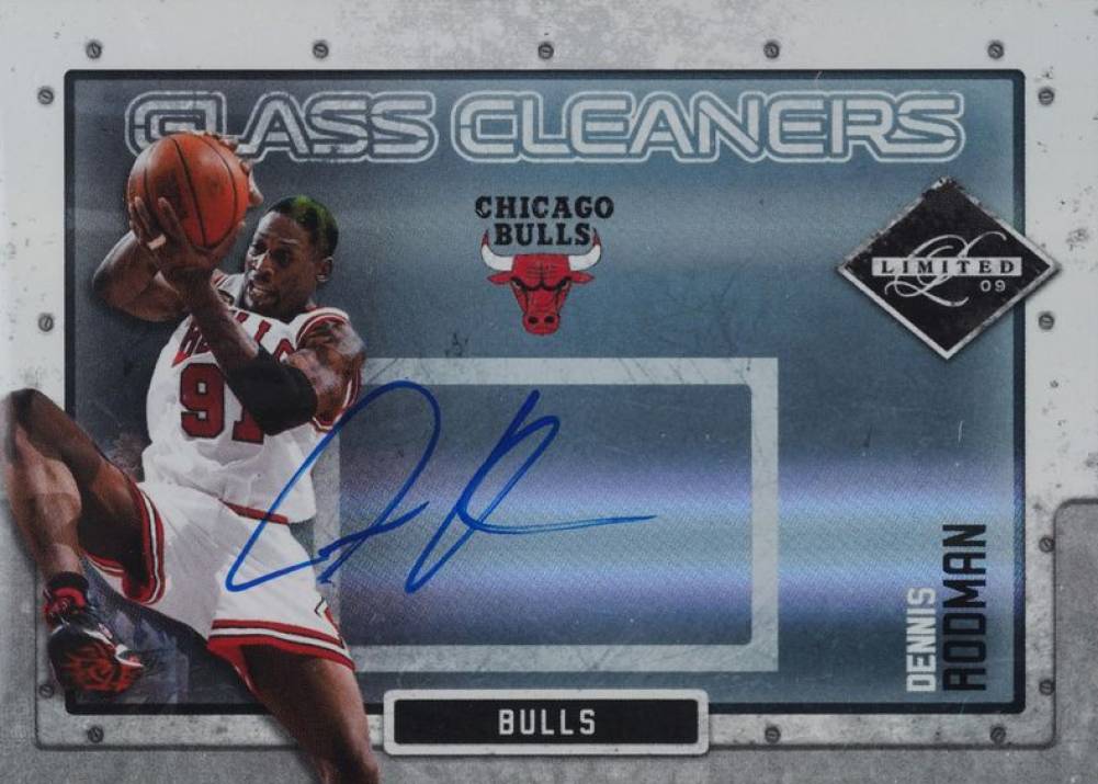 2009 Panini Limited Glass Cleaners Dennis Rodman #4 Basketball Card
