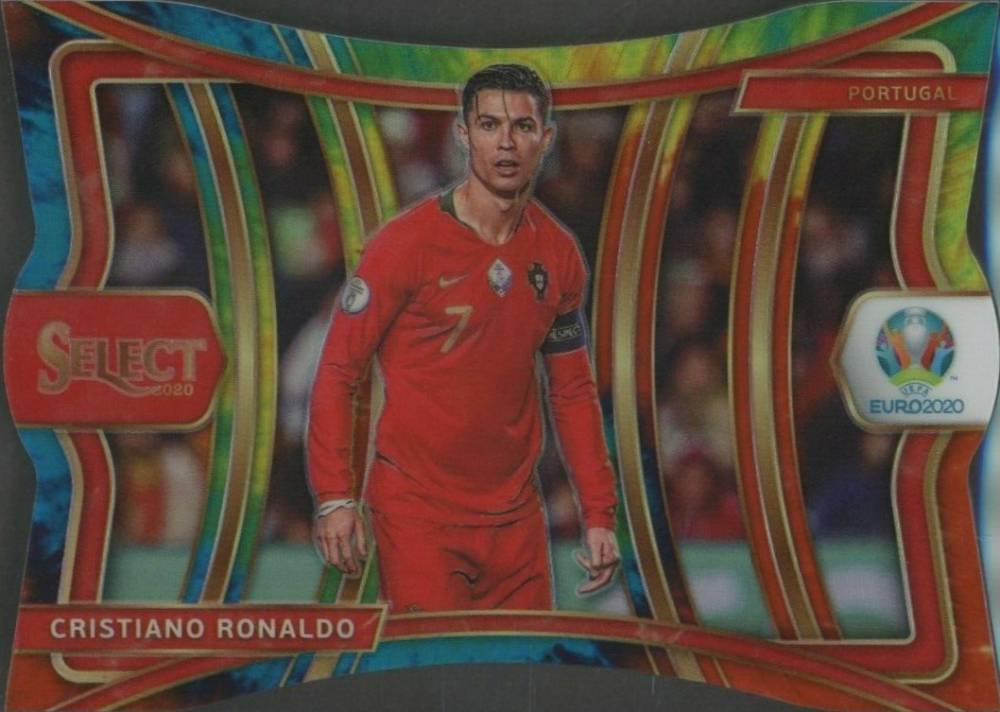 2020 Panini Select UEFA Euro Cristiano Ronaldo #136 Soccer Card