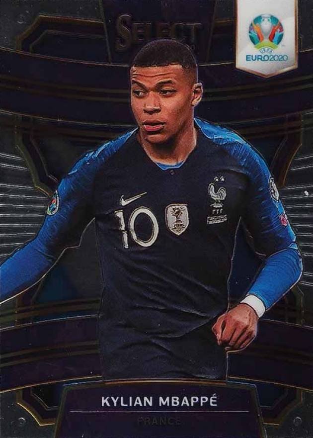 2020 Panini Select UEFA Euro Kylian Mbappe #51 Soccer Card