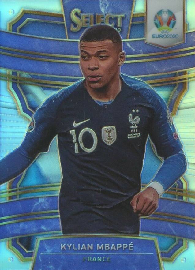 2020 Panini Select UEFA Euro Kylian Mbappe #51 Soccer Card