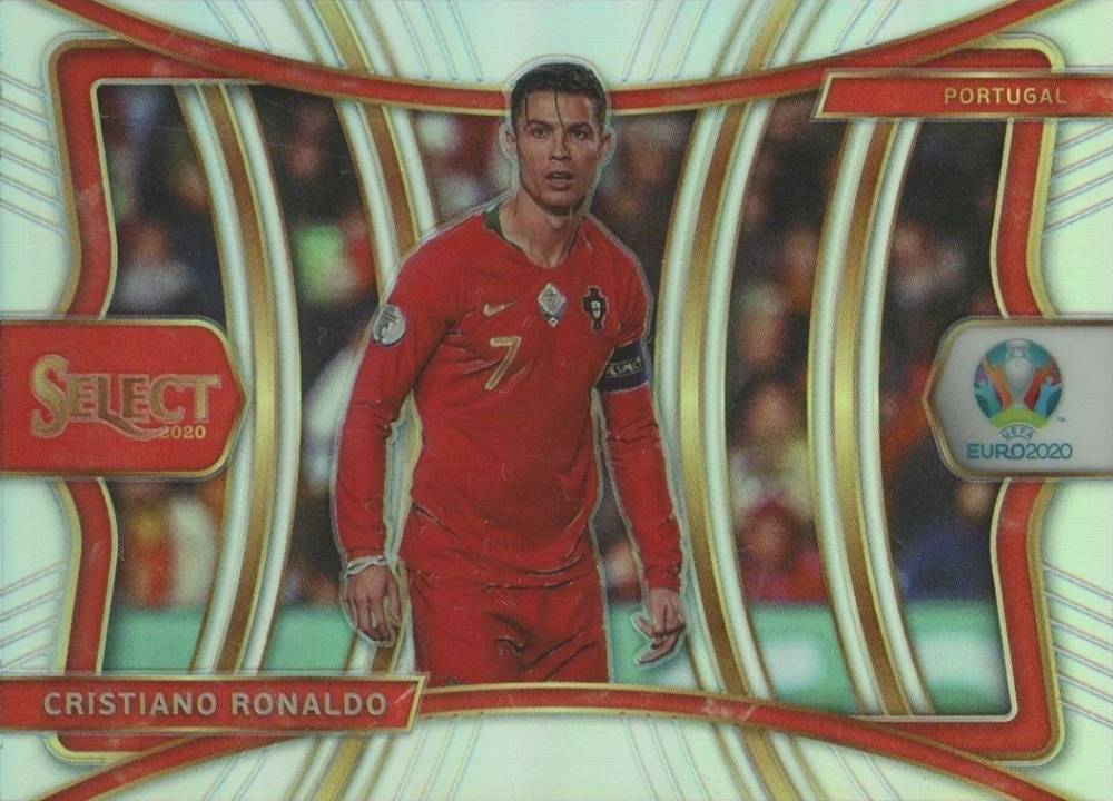 2020 Panini Select UEFA Euro Cristiano Ronaldo #136 Soccer Card