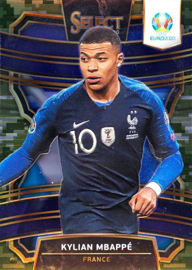 2020 Panini Select UEFA Euro Kylian Mbappe #51 Soccer Card