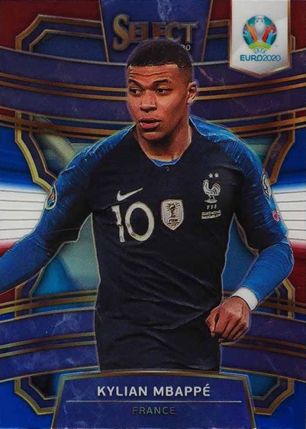 2020 Panini Select UEFA Euro Kylian Mbappe #51 Soccer Card