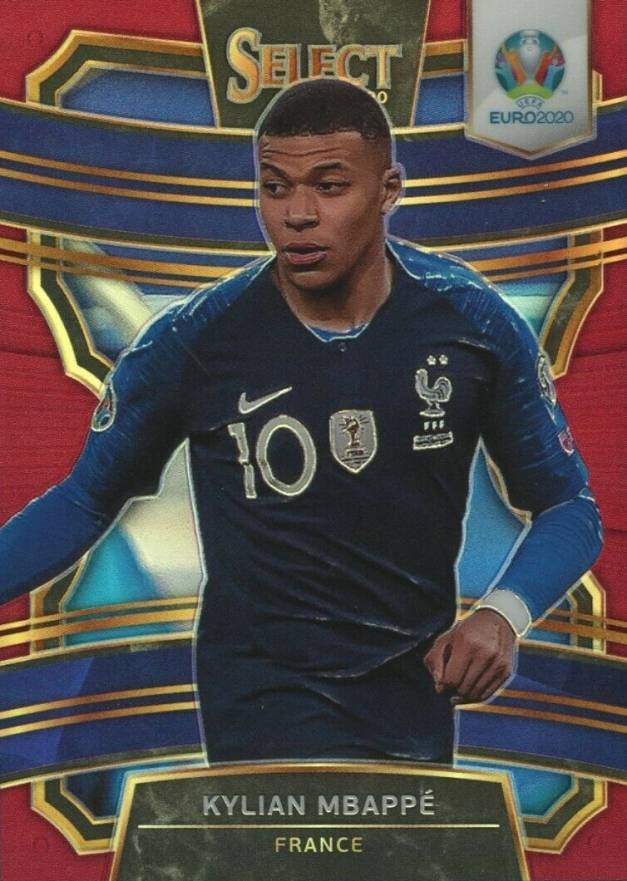 2020 Panini Select UEFA Euro Kylian Mbappe #51 Soccer Card