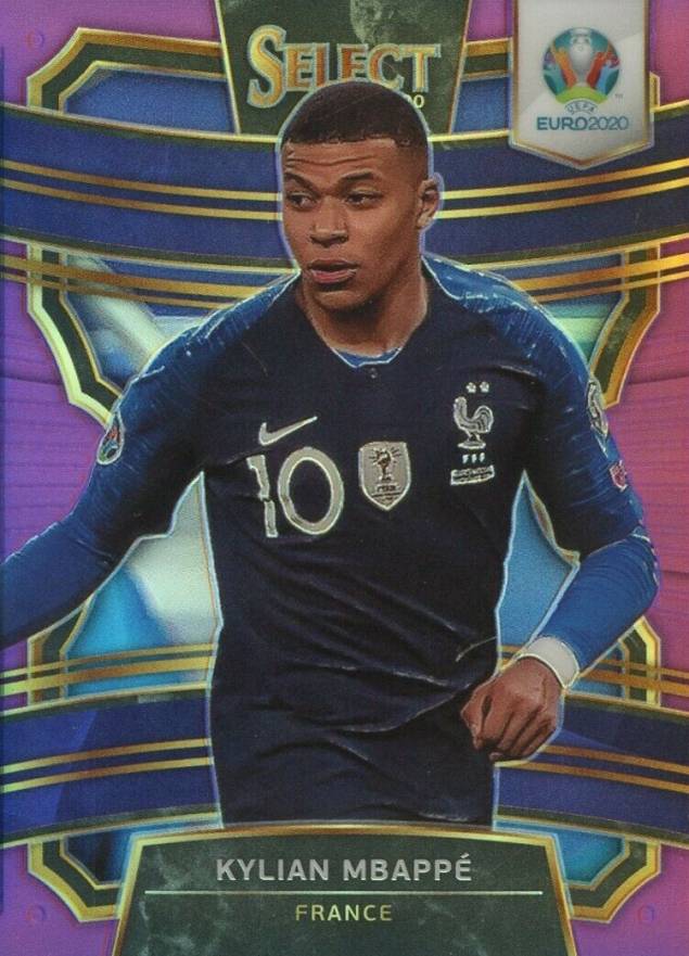 2020 Panini Select UEFA Euro Kylian Mbappe #51 Soccer Card