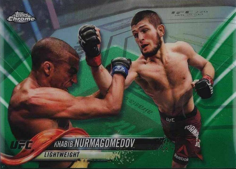 2018 Topps UFC Chrome Khabib Nurmagomedov #15 Other Sports Card