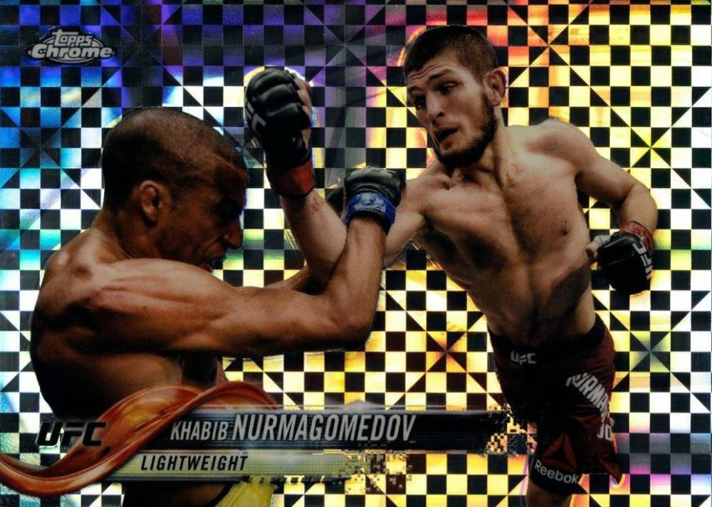 2018 Topps UFC Chrome Khabib Nurmagomedov #15 Other Sports Card