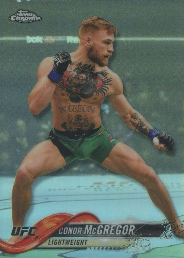 2018 Topps UFC Chrome Conor McGregor #100 Other Sports Card