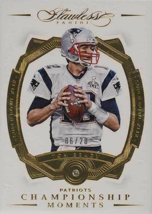 2016 Panini Flawless  Tom Brady #138 Football Card