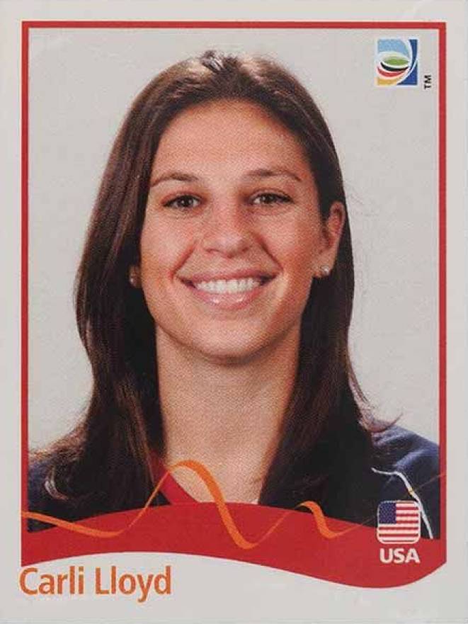 2011 Panini Women's World Cup Germany Stickers Carli Lloyd #190 Soccer Card