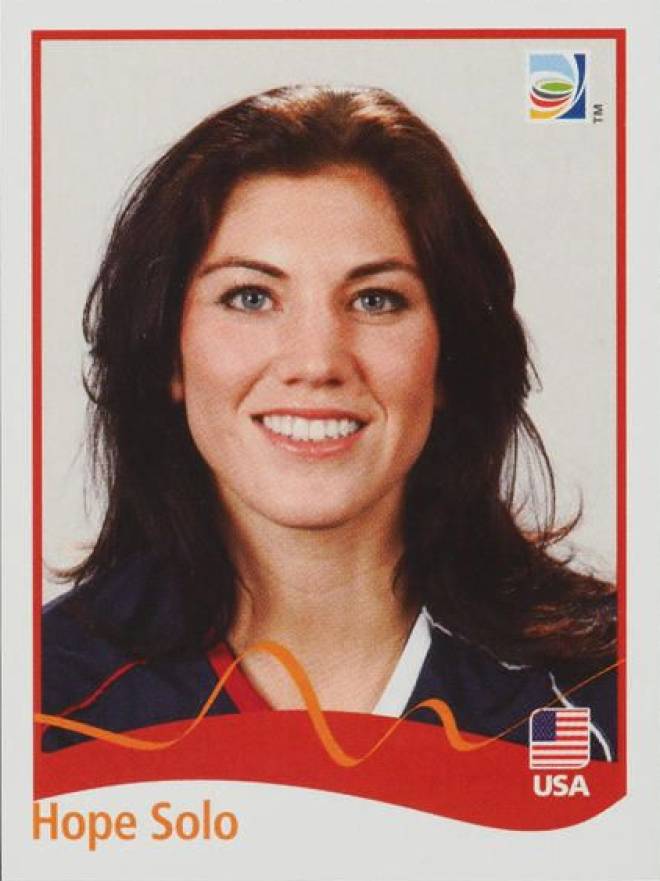 2011 Panini Women's World Cup Germany Stickers Hope Solo #180 Soccer Card