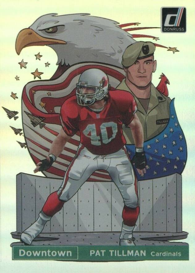 2020 Panini Donruss Downtown Pat Tillman #D-PT Football Card