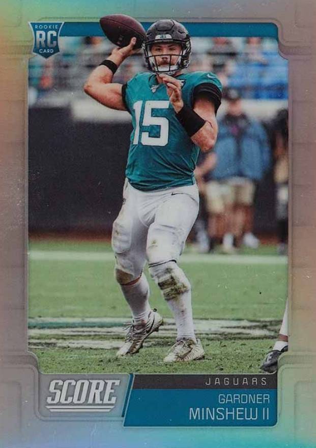 2019 Panini Chronicles Score Update Rookies Gardner Minshew II #456 Football Card