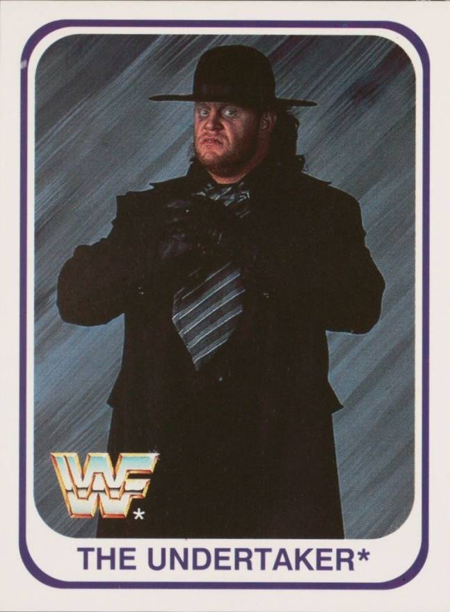 1991 Merlin WWF Undertaker #30 Other Sports Card