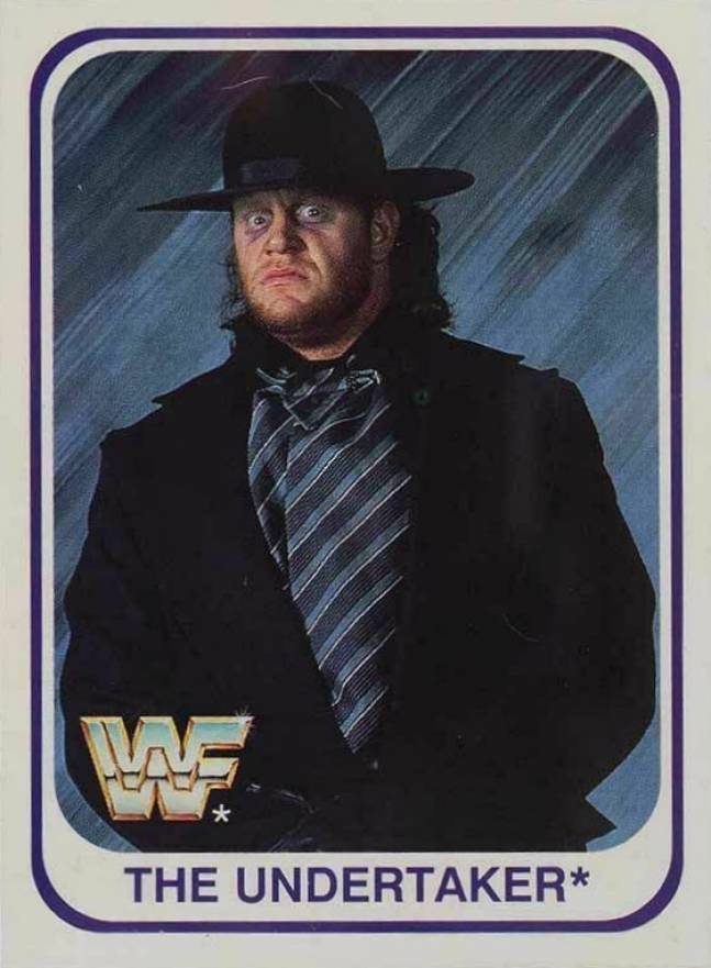 1991 Merlin WWF Undertaker #40 Other Sports Card