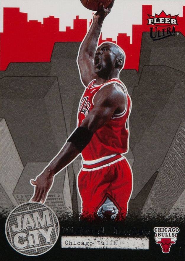 2007 Ultra Jam City Michael Jordan #JC-10 Basketball Card