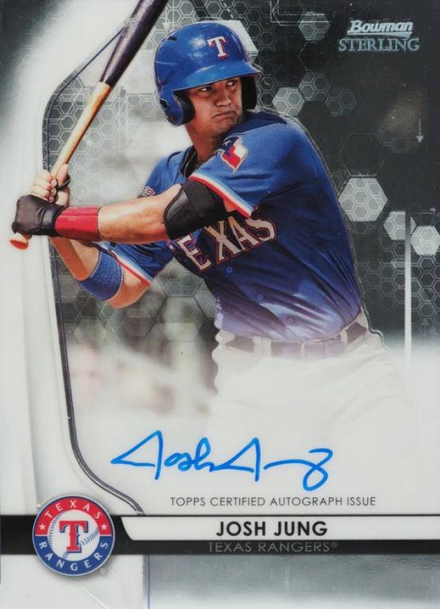 2020 Bowman Sterling Prospect Autographs Josh Jung #JJU Baseball Card