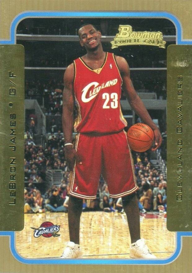 2003 Bowman Rookie & Stars LeBron James #123 Basketball Card