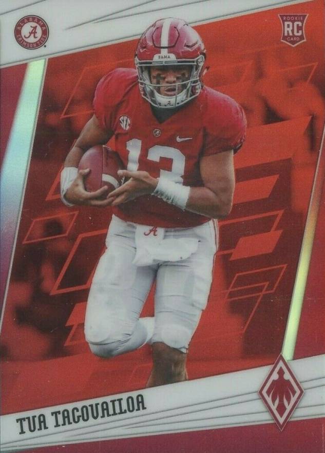 2020 Panini Chronicles Draft Picks Phoenix Tua Tagovailoa #24 Football Card