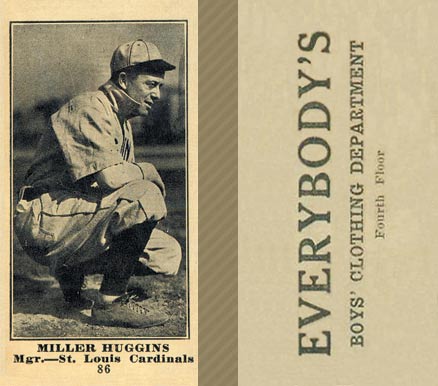 1916 Everybody's Miller Huggins #86 Baseball Card