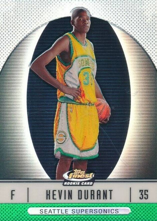 2006 Finest Kevin Durant #102 Basketball Card