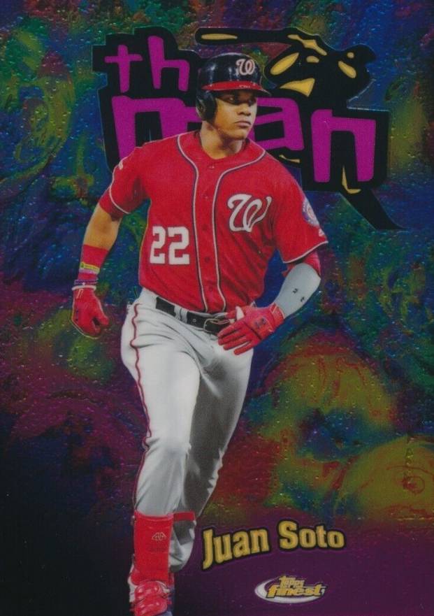 2020 Finest 1998 the Man Juan Soto #FTM7 Baseball Card