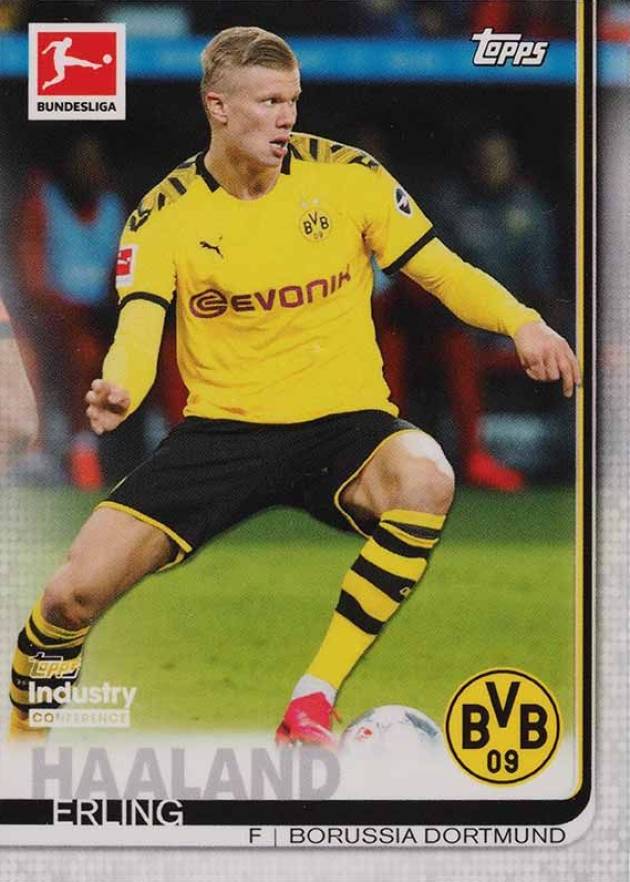 2020 Topps Industry Conference Bundesliga Erling Haaland #EH Soccer Card