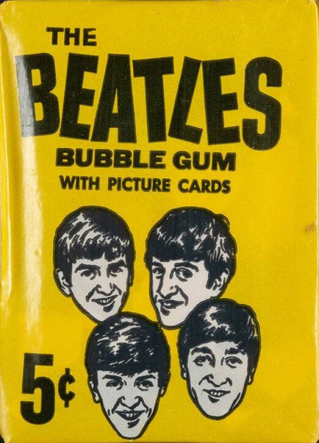 1964 O-Pee-Chee Beatles B & W Wax Pack #WP Non-Sports Card