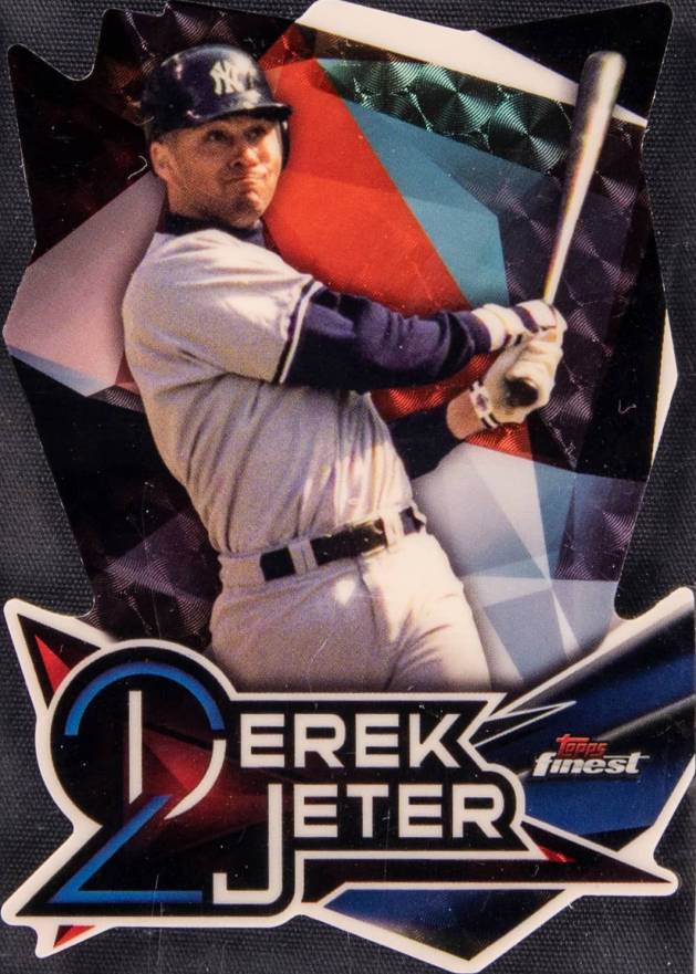 2015 Finest Finest Careers Die-Cuts Derek Jeter #FC-1 Baseball Card