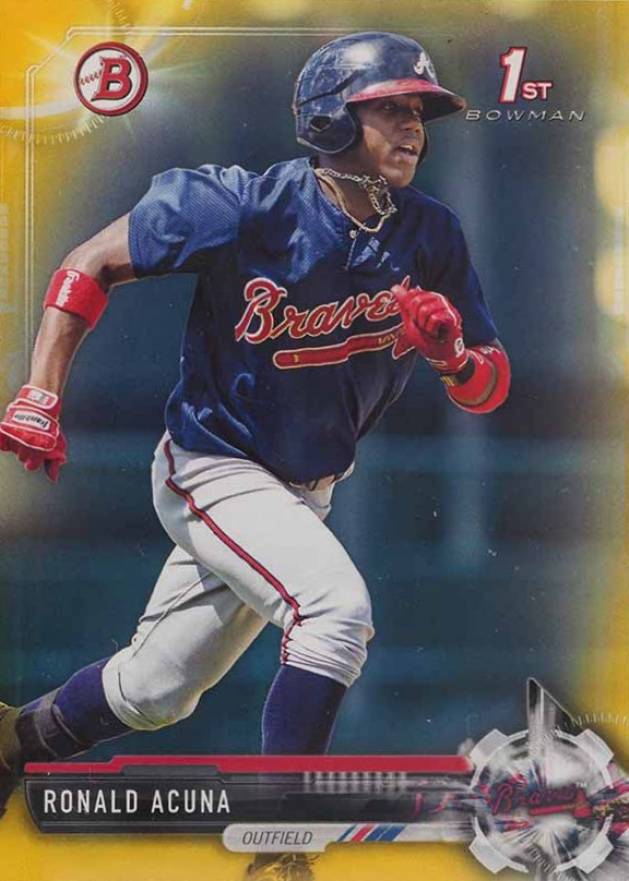 2017 Bowman Prospects Ronald Acuna Jr. #BP127 Baseball Card