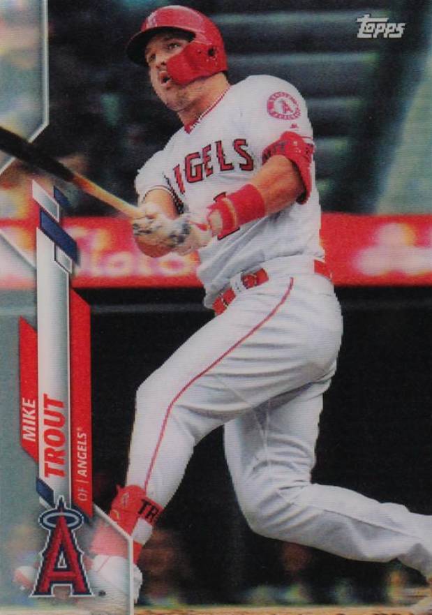 2020 Topps on Demand 3D Mike Trout #1 Baseball Card