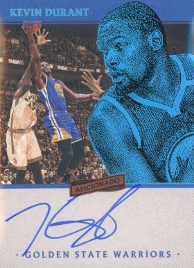 2016 Panini Aficionado Signatures Kevin Durant #2 Basketball Card