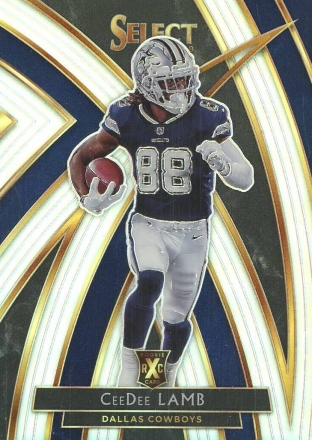 2019 Panini Select 2020 Xrc Prizm Redemption Ceedee Lamb #313 Football Card