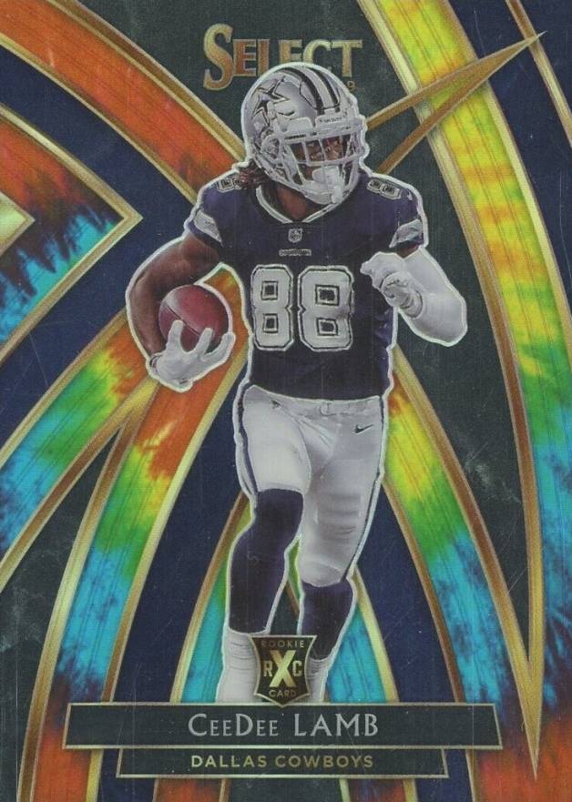 2019 Panini Select 2020 Xrc Prizm Redemption Ceedee Lamb #313 Football Card