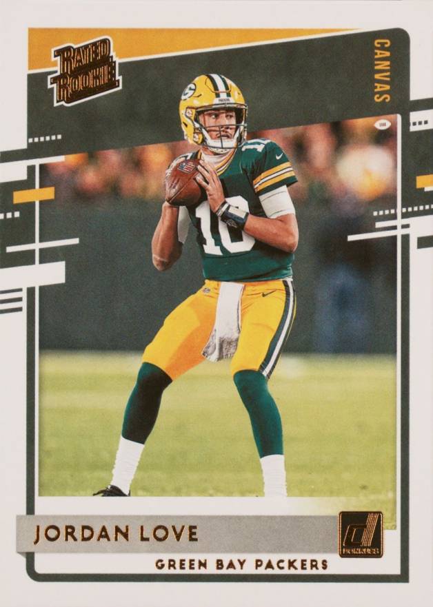 2020 Panini Donruss Jordan Love #304 Football Card