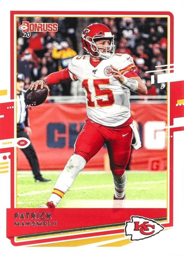 2020 Panini Donruss Patrick Mahomes II #1 Football Card