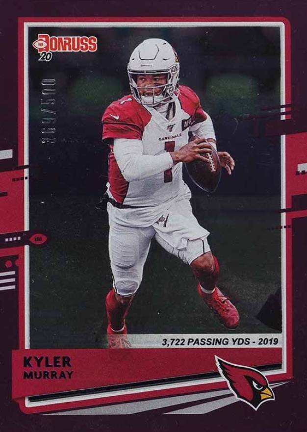 2020 Panini Donruss Kyler Murray #19 Football Card